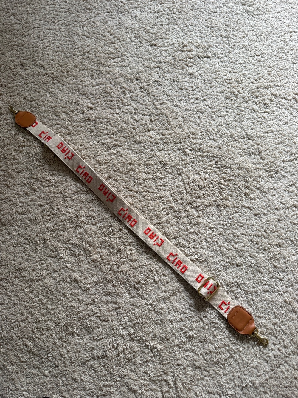 Clare V adjustable strap